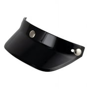ROZYARD Anti-UV Fog Windproof Universal 3 Snap-Button Visor for Open Face Motorcycles Helmet Wind Shield Flip Up Fitment Durable